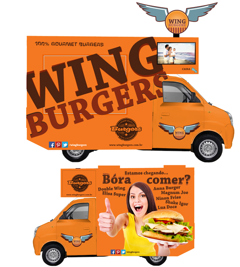 Wing Burgers - Food Truck