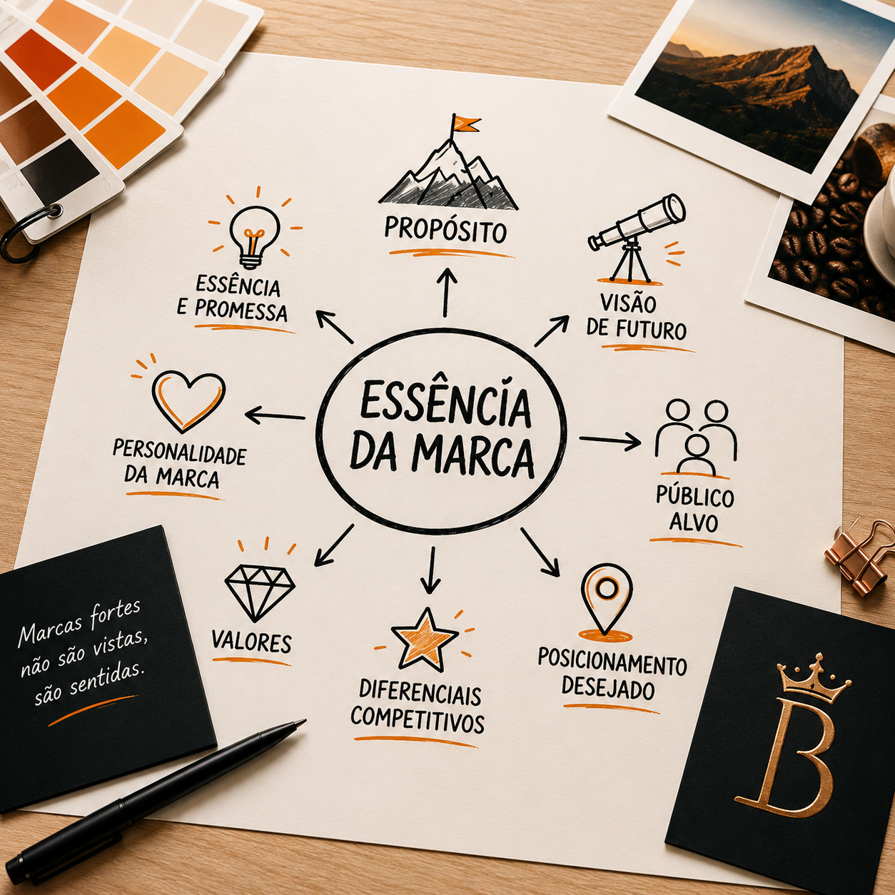 Construção do briefing de marca