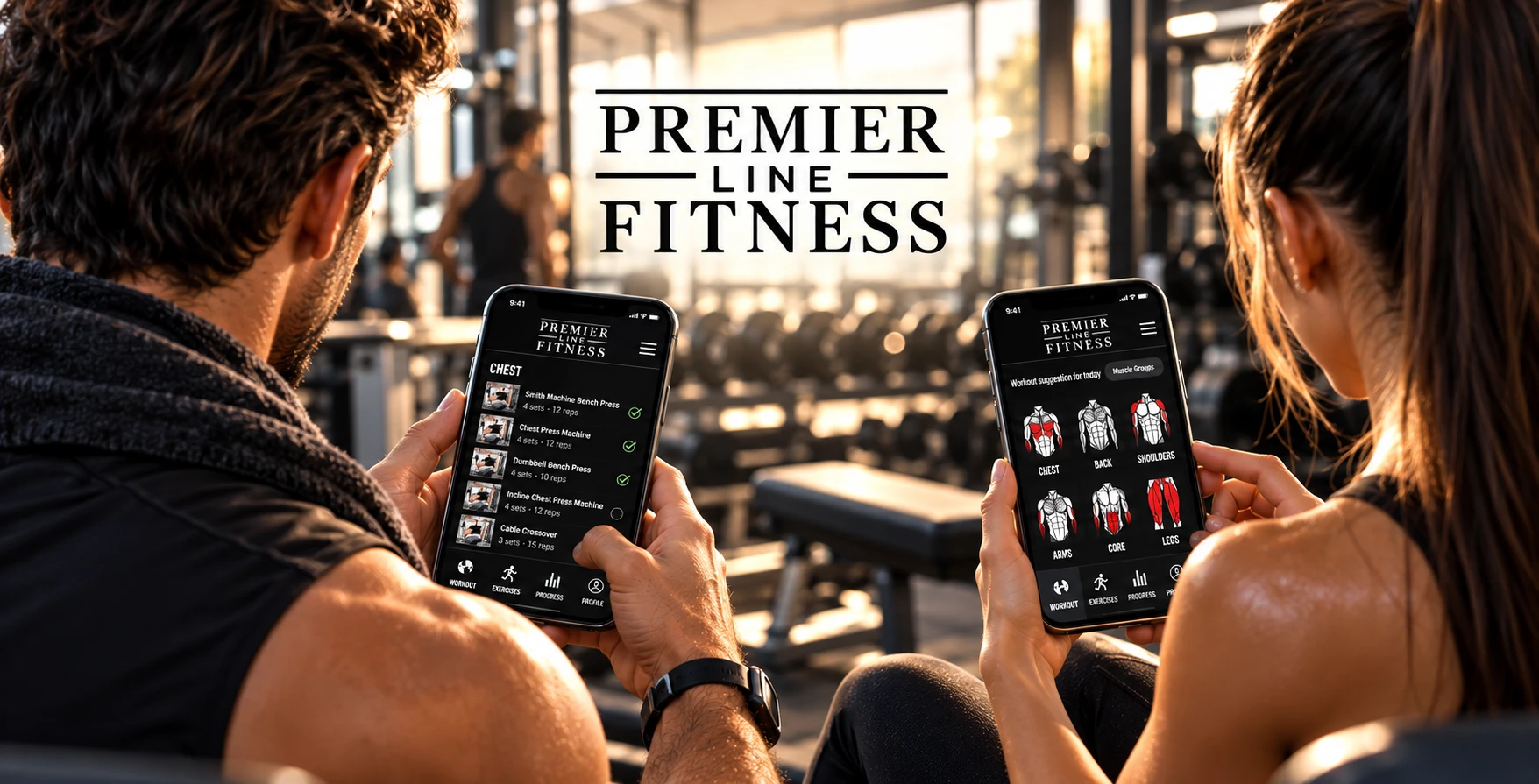 Premier Line Fitness IOS and Android